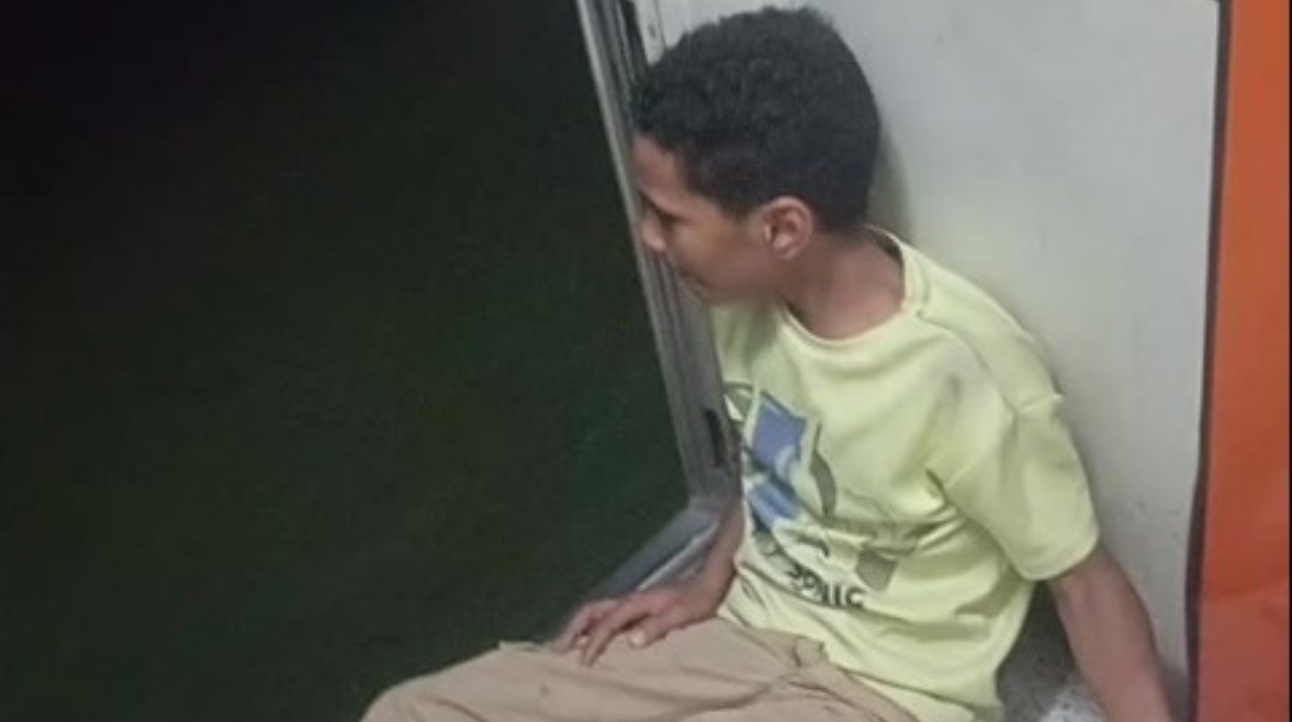 صورة من المقطع المتداول صورة من المقطع المتداول