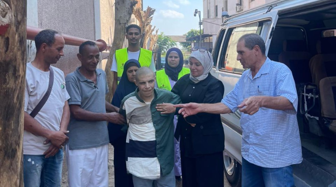 نقل نجل سيدة المنوفية لدار رعاية نقل نجل سيدة المنوفية لدار رعاية