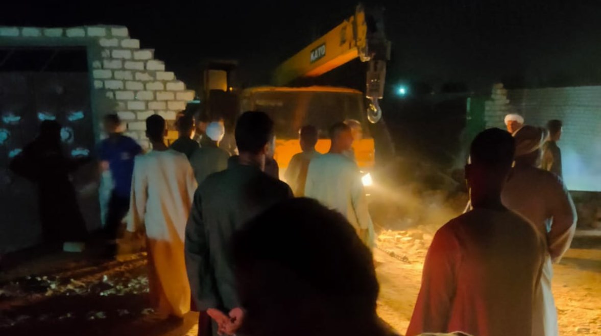 جانب من الحادث جانب من الحادث