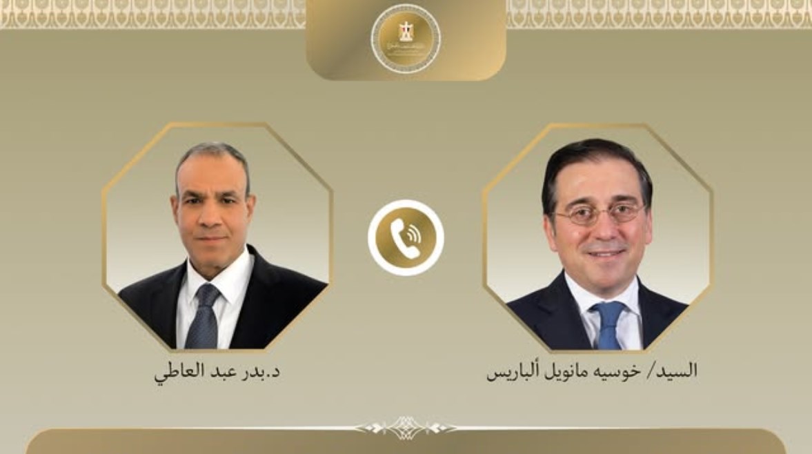 وزير الخارجية والهجرة، بدر عبد العاطي ووزير خارجية إسبانيا خوسيه مانويل ألباريس