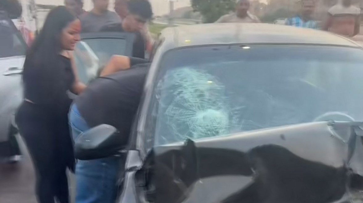 جانب من واقعة مطاردة فتيات طريق الواحات