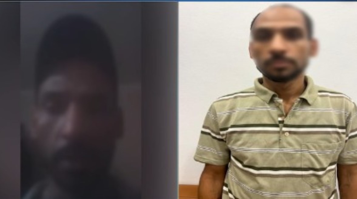 المتهم وجانب من الواقعة المتهم وجانب من الواقعة