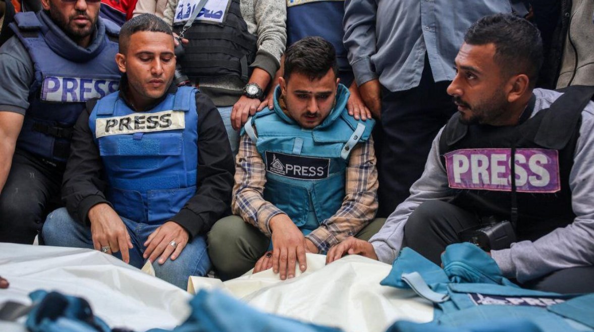 الصحفيين في غزة الصحفيين في غزة