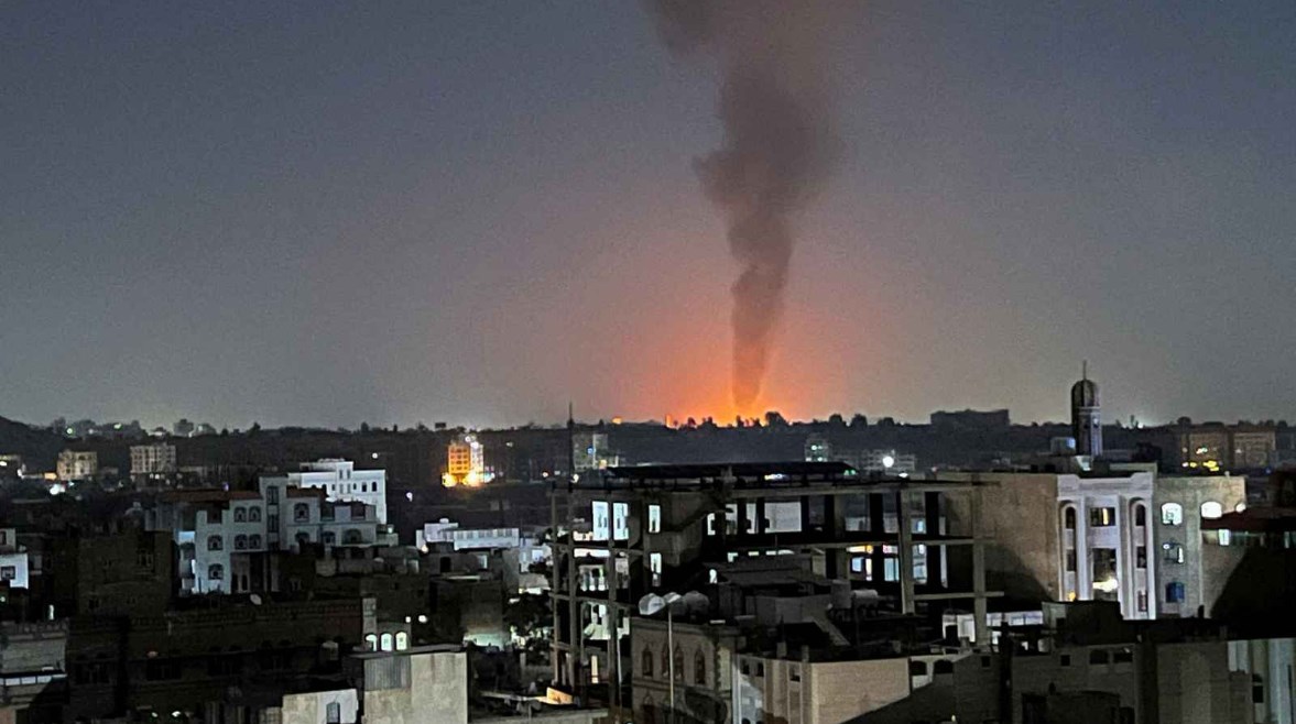 قصف صنعاء قصف صنعاء