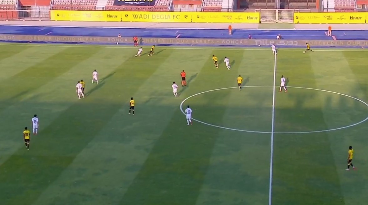 مباراة بيراميدز ووادي دجلة 