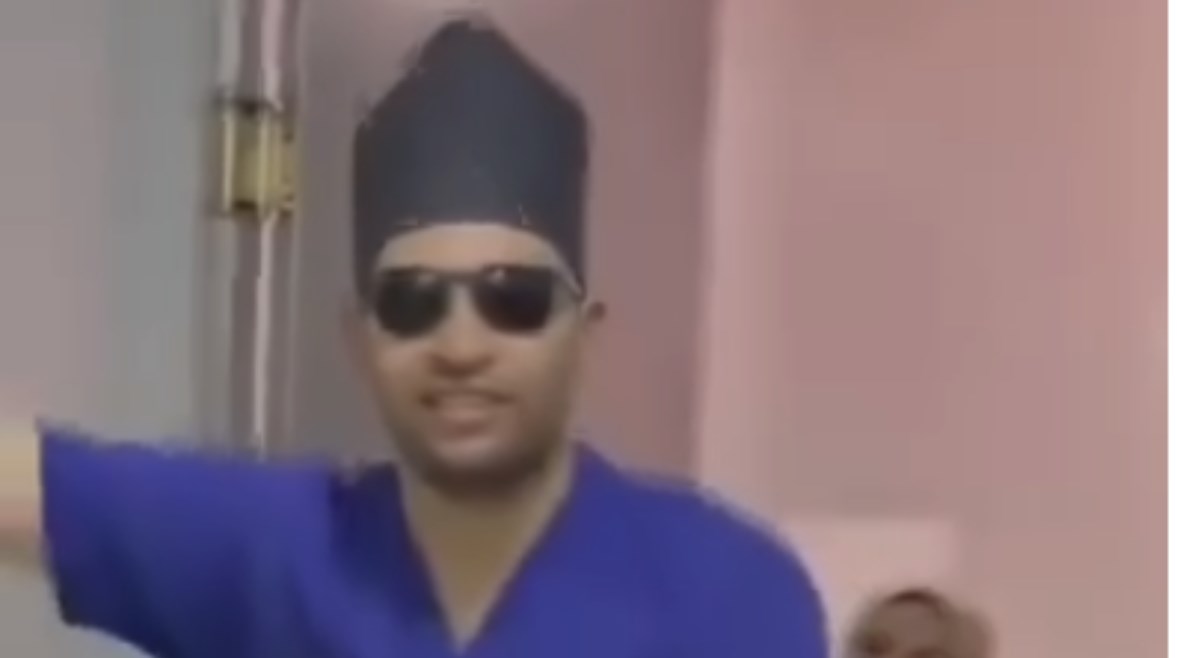 الفيديو المتداول للطبيب