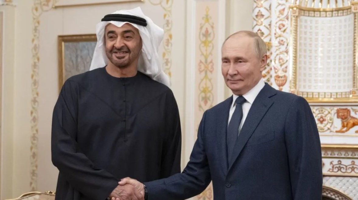 رئيس دولة الإمارات محمد بن زايد، سيلتقي الرئيس الروسي بوتين رئيس دولة الإمارات محمد بن زايد، سيلتقي الرئيس الروسي بوتين