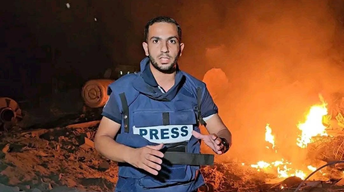 الصحفي أنس الشريف