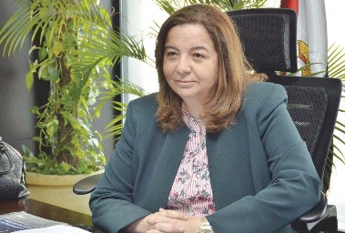 المهندسة مي عبد الحميد المدير التنفيذي لصندوق الإسكان الاجتماعي