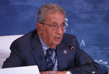  الأمين العام الأسبق للجامعة العربية عمرو موسى