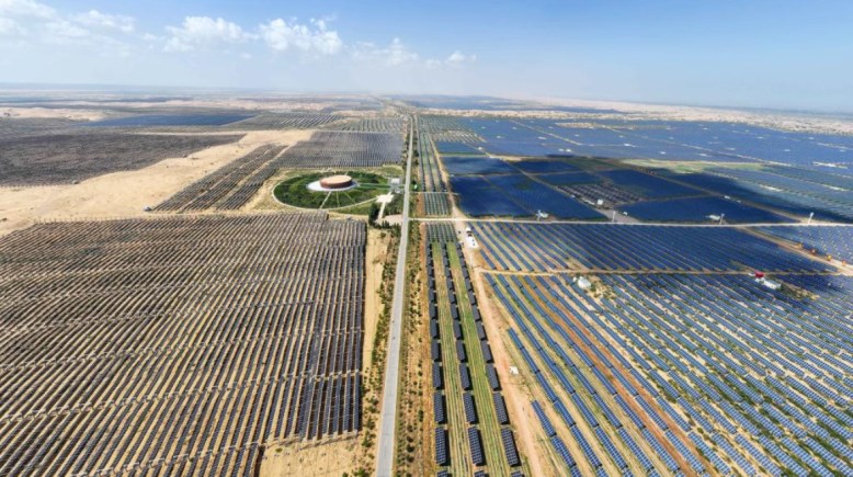 مشروع للطاقة الكهروضوئية ومكافحة التصحر