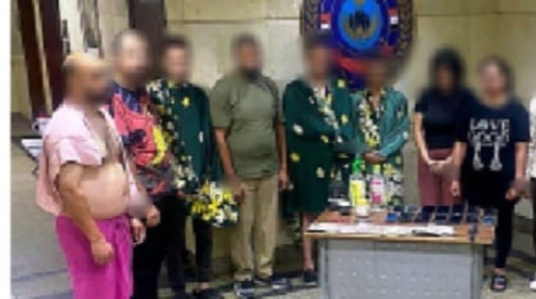 المتهمون بممارسة أعمال منافية للآداب بالقاهرة