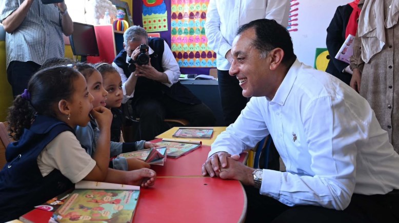 رئيس الوزراء، الدكتور مصطفى مدبولي، يتفقد العملية التعليمية في المنوفية