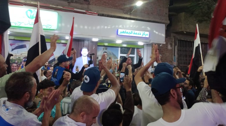 خلال إفتتاح مركز خدمة الجماهير بالجرايدة 