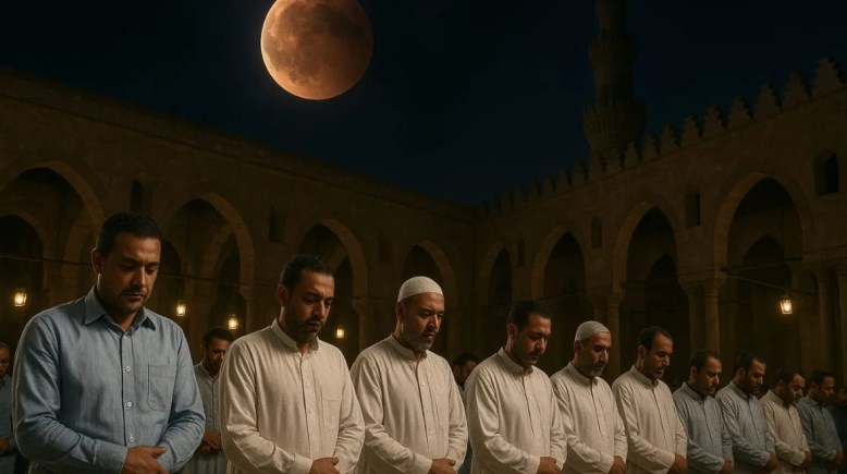 صلاة الخسوف اليوم في مصر 