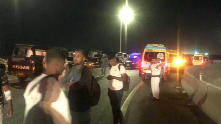 الصوره الأولى للحادث الأليم 
