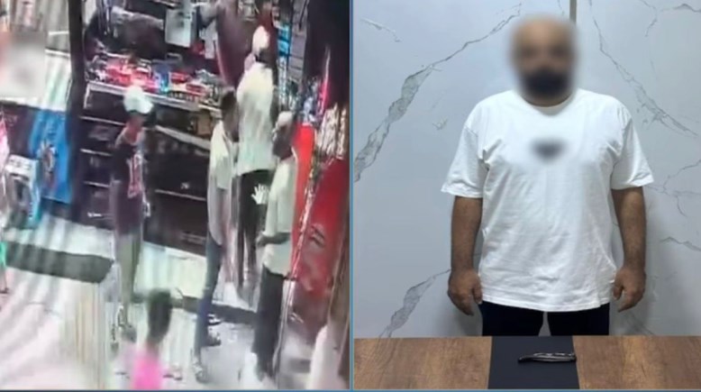 المتهم وجانب من الواقعة 
