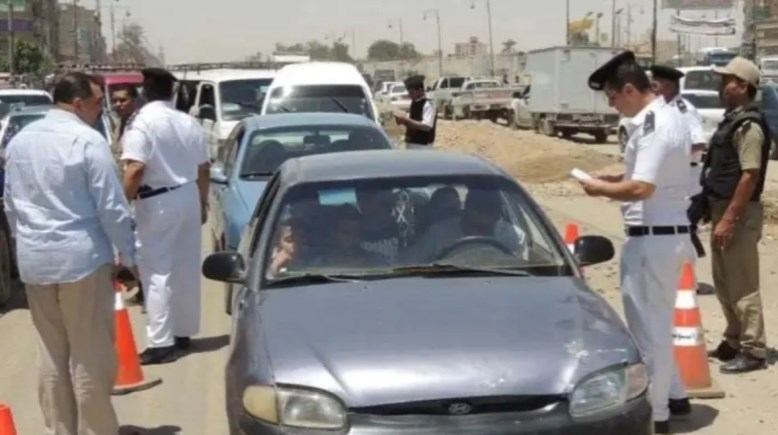 حملة مرورية - أرشيفية حملة مرورية - أرشيفية