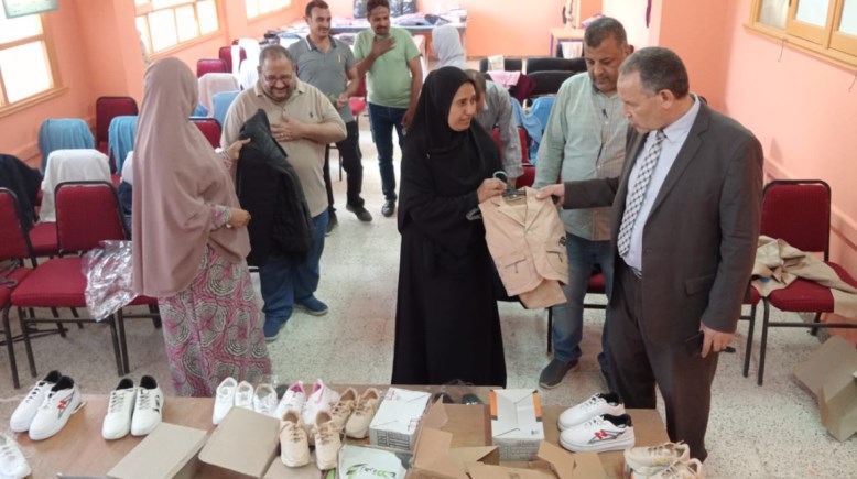 جانب من جولة وكيل تعليم أسيوط