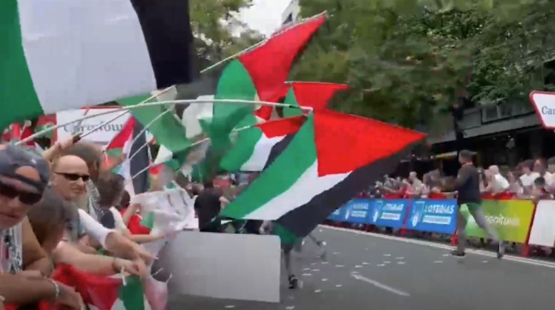 التظاهرات الداعمة لفلسطين