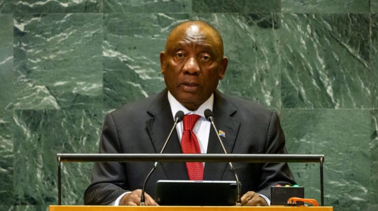 رئيس جنوب أفريقيا سيريل رامافوزا رئيس جنوب أفريقيا سيريل رامافوزا