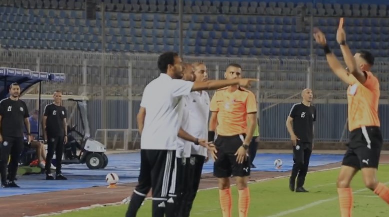 طرد محمد شوقي  طرد محمد شوقي