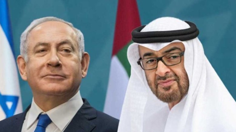 محمد بن زايد وبنيامين نتنياهو- أرشيفية