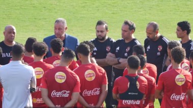 جلسة الخطيب مع لاعبي الأهلي 
