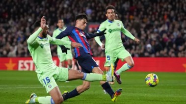 برشلونة وخيتافي 