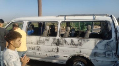 حادث طريق إسكندرية الصحراوي