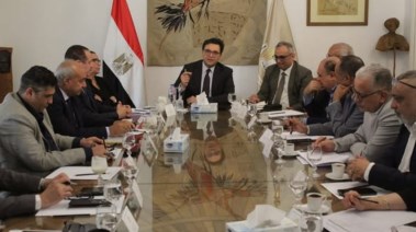اجتماع وزير الثقافة