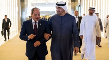 السيسي وبن زايد