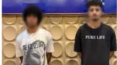 المتهمان بإصابة دليفري  المتهمان بإصابة دليفري