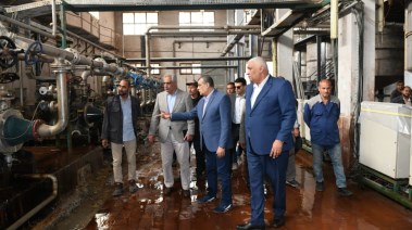 جولة تفقدية مفاجئة لوزير الدولة للإنتاج الحربي بشركة أبو زعبل للكيماويات 