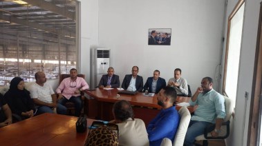 اجتماع وزير العمل بشأن شركة نايل لينين