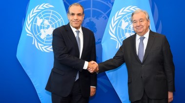 وزير الخارجية والسكرتير العام للأمم المتحدة