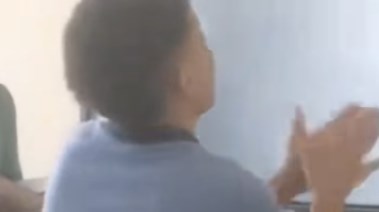 جزء من فيديو رقص وتخريب الديسكات بإحدى المدارس