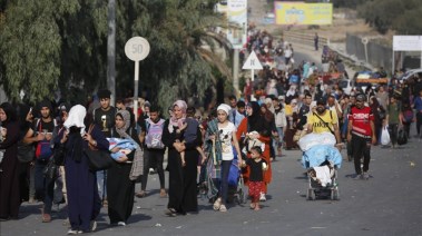 أزمة النزوح في غزة