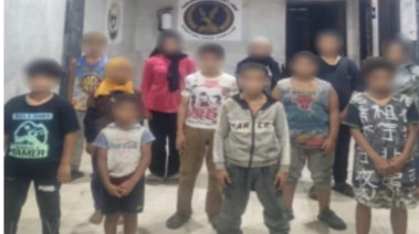 الأطفال الأحداث المضبوطين في مدينة نصر