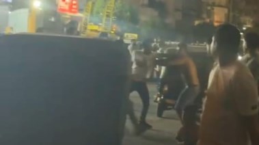 مشاجرة بين عمال مطعم بأكتوبر