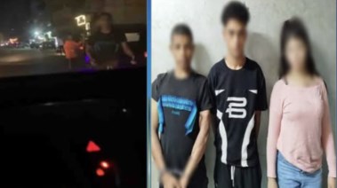 المتهمون بالتعدي على مالك سيارة