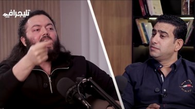 رئيس تحرير "تليجراف مصر" الكاتب الصحفي سامي عبدالراضي أثناء حواره مع علي حسين مهدي