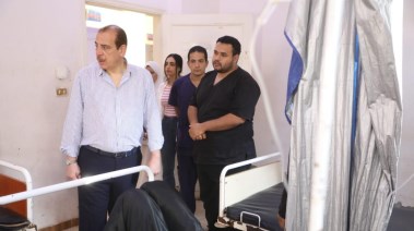 نائب وزير الصحة في مستشفى قطور