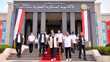 الرئيس عبد الفتاح السيسي في الأكاديمية العسكرية المصرية