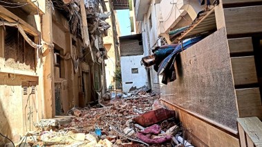 موقع حريق مصنع المحلة