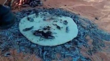 القبورى خبز الصحراء الشرقية 