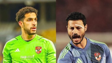 محمد الشناوي ومصطفي شوبير