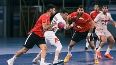 فريق يد الأهلي والزمالك