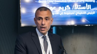 كريم عوض، الرئيس التنفيذي لمجموعة إي إف جي القابضة