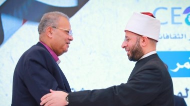 رئيس الطائفة الإنجيلية ووزير الأوقاف